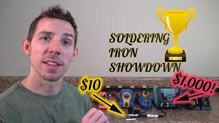 Soldering Iron Showdown: $10 vs $1,000 Soldering Iron! Which Is The Best For You?