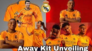 Kylian Mbappe Unveils Real Madrid Iconic New Away KitBellingham & Vinicius Join Mbappe to Unveil