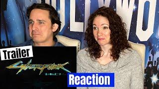 Cyberpunk 2077 Keanu Reeves Official Cinematic Trailer Reaction