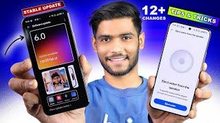 Realme 6.0 Stable Update 12+ Changes & Features, Tips & Tricks