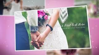 (Openers) Romantic Wedding Slideshow by PIXELSTORK | After Effects Template #AfterEffectsTemplate