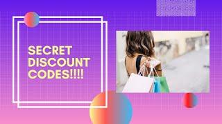 Secret Amazon Discount Codes!!!!!