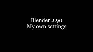 Blender 2.90 come impostare blender appena scaricato per un uso semplice
