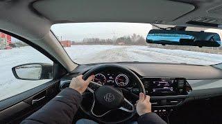 2022 Volkswagen Polo 1.6 MPI 110 POV TEST DRIVE