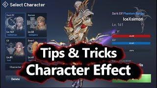 Lineage 2 Revolution Tips & Tricks Character Effect