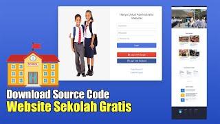 Download Source Code Website Sekolah Terbaru Gratis