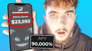 How I Made 90,000% APY In 21 Days (Wonderland $TIME)