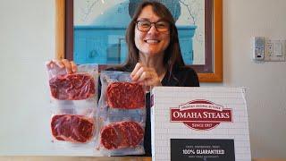 Unboxing Omaha Steaks 