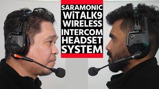 SARAMONIC WITALK9 Makes Field Communication EASY!