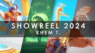 Show reel Late 2024 | 3D GENERALIST | Khem T