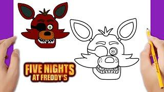 How To Draw Five Nights at Freddy's - Foxy | FNAF Drawing