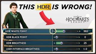 You’re doing Hogwarts Legacy HDR wrong! Here’s why… (PS5 - PS4)