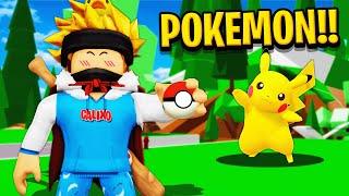 I Became a POKEMON TRAINER in Roblox! (Brookhaven RP)