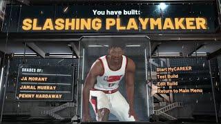 BEST SLASHING PLAYMAKER BUILD NBA 2k21 CURRENT GEN/ANIMATIONS AND JUMPER!!!!!