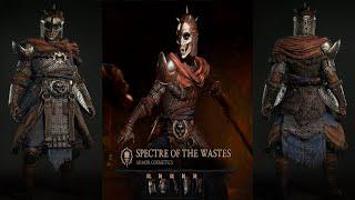 Necromancer Armor Spectre of The Wastes! | Diablo 4 Cosmetic Showcase!