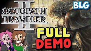 Lets Play Octopath Traveler 2 FULL DEMO - Osvald the Scholar FIRST LOOK