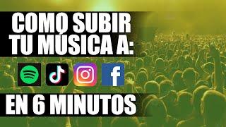 Como subir tú música a Spotify, TikTok, Instagram Gratis 2023