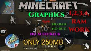 Free Fire || Minecraft Graphic Obb In Free Fire || Ultra Low Graphic || FF LAG FIX Obb FILE OB32 ||