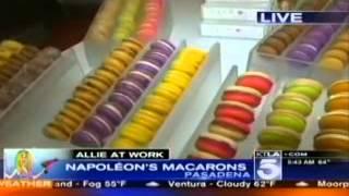 Napoleon's Macarons on KTLA Pt1