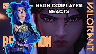 Neon Cosplayer Reacts to REVELATION // Episode 6 Cinematic - VALORANT