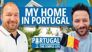 My home in Portugal with Fred di Bono from Belgium #movetoportugal