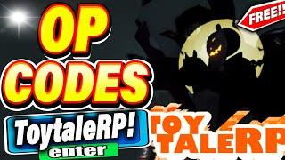 ALL NEW *SECRET CODES* IN ROBLOX TOYTALE RP ( new codes in roblox Toytale RP ) NEW