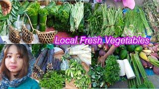 Local Fresh Vegetables Market At Narangi,Guwahati ,Assam, NorthEast, India