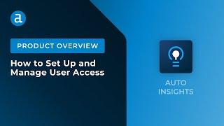 How to set up and manage user access