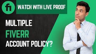 can we use 2 fiverr accounts on same wifi | fiverr multiple accounts policy | fiverr 2024