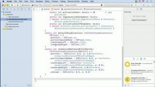 Stanford - Developing iOS 10 Apps with Swift - 14. Dynamic Animation Demo