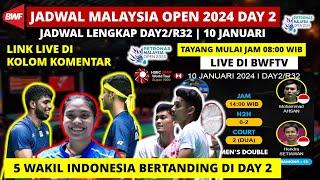 Jadwal Malaysia Open 2024 Day 2 / R32: Jorji, Bakri & Daddies Bertanding | PETRONAS Malaysia Open