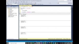 MS SQL tutorial demonstrating the WHILE LOOP. Its syntax and its uses.