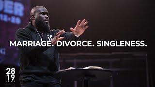 WISDOM & WONDER | Marriage. Divorce. Singleness. | Matthew 19:1-12 | Philip Anthony Mitchell