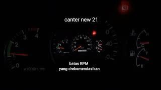 Batas rekomendasi RPM canter