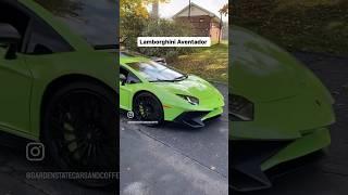 Lamborghini Aventador regardless of trim comes with a great sounding 6.5L V12 engine with 780HP.