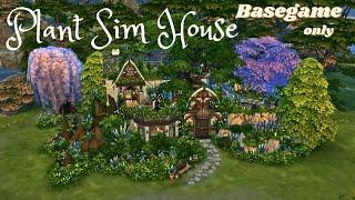 PlantSim House  BASEGAME ONLY  The Sims4 STOP MOTION Build