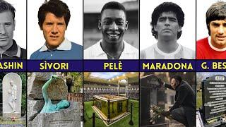 Tombstones Of Football Players Who Died