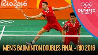 Men's Badminton Doubles Gold Medal Match  | Rio 2016 Replays