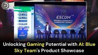 Unlocking Gaming Potential with AI: Blue Sky Team's Product Showcase | ESCOM Season 1 | IFES