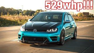 APR Stage 3+ Golf R LAUNCH CONTROL and REVIEW!!! 0-60mph in 3.07 seconds!