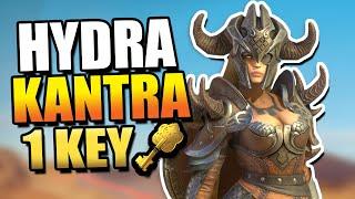 KANTRA LIVES UP TO THE HYPE!!! Nightmare Hydra 1 Key | Raid: Shadow Legends