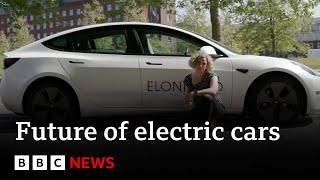 The electric roads that charge your car as you drive - BBC News