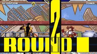 Scorpion vs Yuka Takeuchi MUGEN BATTLE Part 2