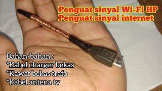 Penguat sinyal Wi Fi HP dari barang bekas