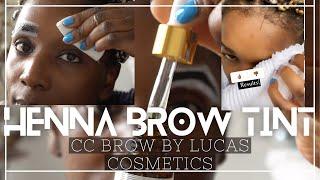 CC Brow by Lucas Cosmetics | Henna Brow Tint At Home | Henna on black skin | MODESTSISTERZ