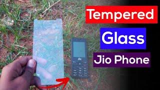 Tempered Glass For Jio Phone | DIY | NK SMART WORLD