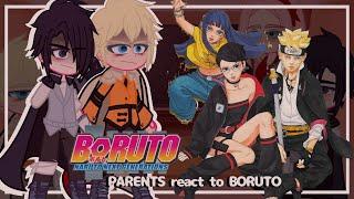 Boruto Parents React To Two Blue Vortex||react to boruto: BORUTO; NARUTO NEXT GENERATIONS||1\5