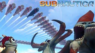 100 CYCLOPS SUBMARINES vs. 1000 Reaper Leviathans (Subnautica)