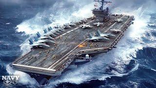 US Aircraft Carrier INVINCIBLE: Breaking All the Rules of GRAVITY and the SEA!