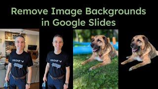 How to Remove Image Backgrounds in Google Slides